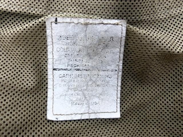 米軍実物　ポーラテックフリースジャケット　XS-R　コヨーテ　ECWCS　155