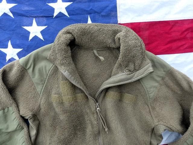 米軍実物　ポーラテックフリースジャケット　XS-R　コヨーテ　ECWCS　155