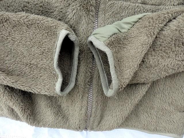 米軍実物　ポーラテックフリースジャケット　XS-R　コヨーテ　ECWCS　155