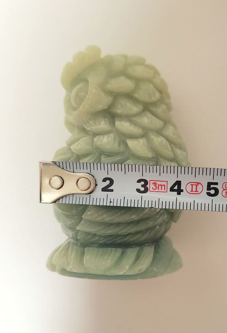 翡翠？　ひすい？　フクロウ　梟　飾り物