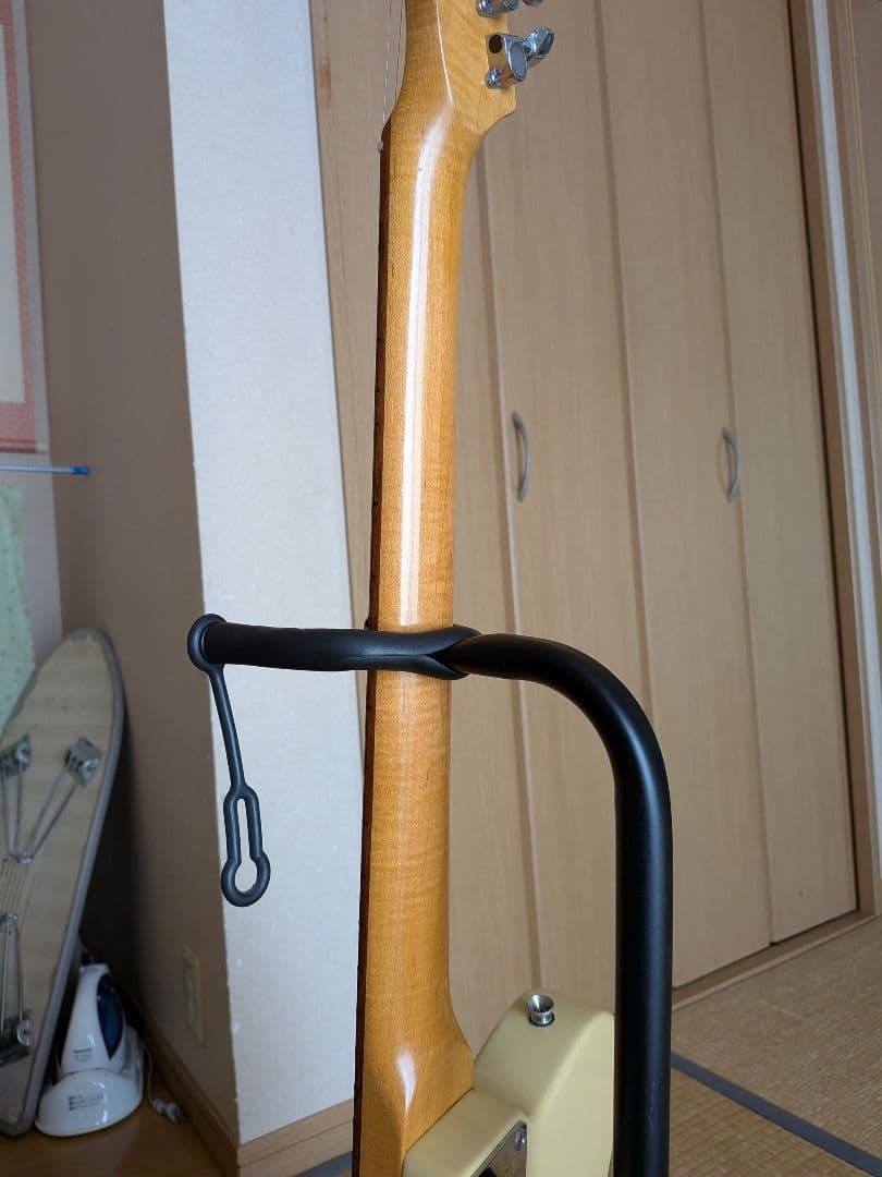 テレキャスタータイプ エレキギター クリーム色