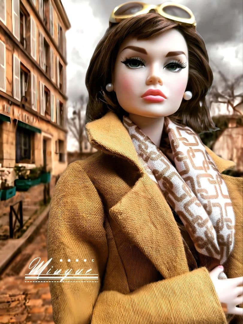 ポピーパーカー カラシ色コートセット