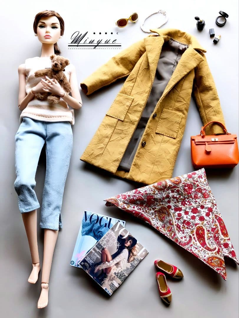 ポピーパーカー カラシ色コートセット