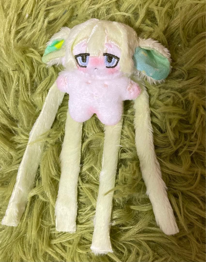 自作ぬいぐるみ・黄緑の子