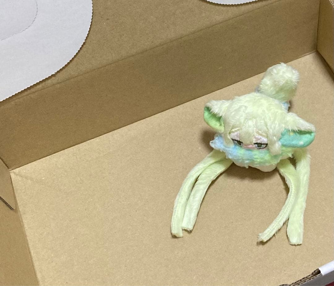 自作ぬいぐるみ・黄緑の子