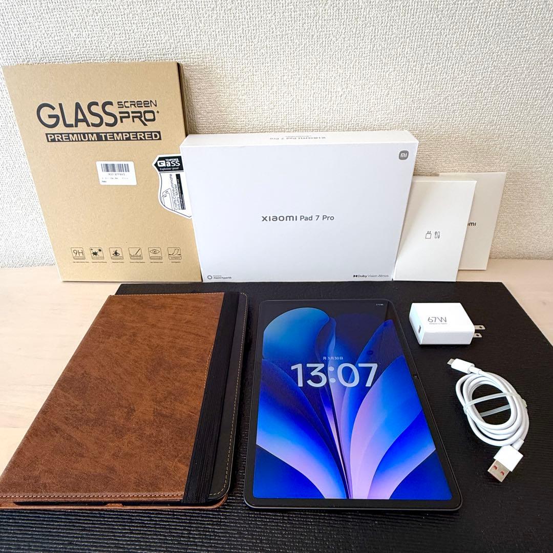 Xiaomi Pad 7 Pro 12G 512GB 大容量ストレージモデル！