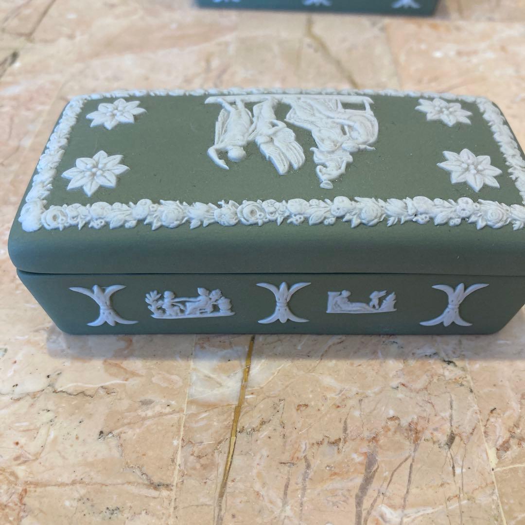 ウェッジウッド ジャスパー 小物入れ２個セット