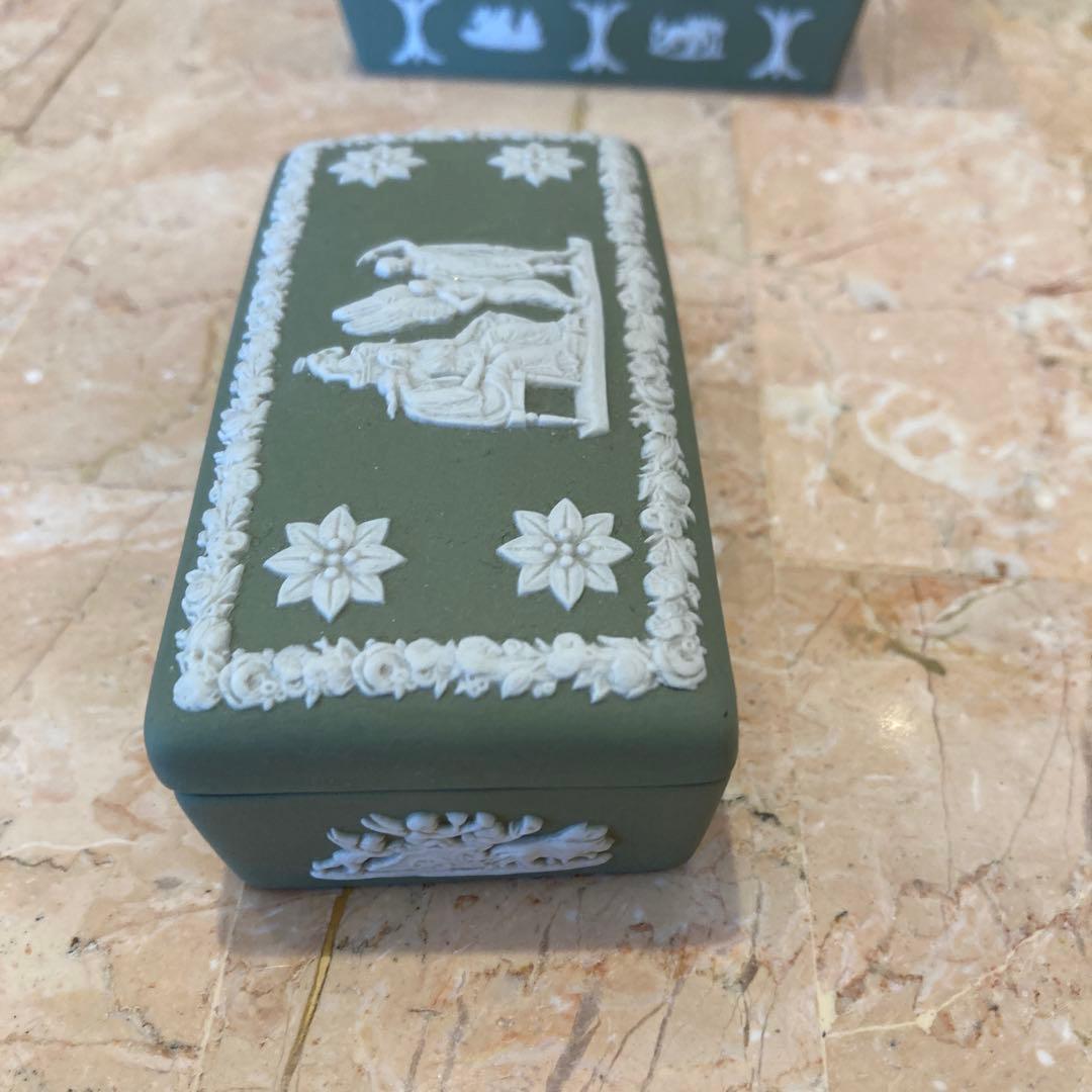 ウェッジウッド ジャスパー 小物入れ２個セット