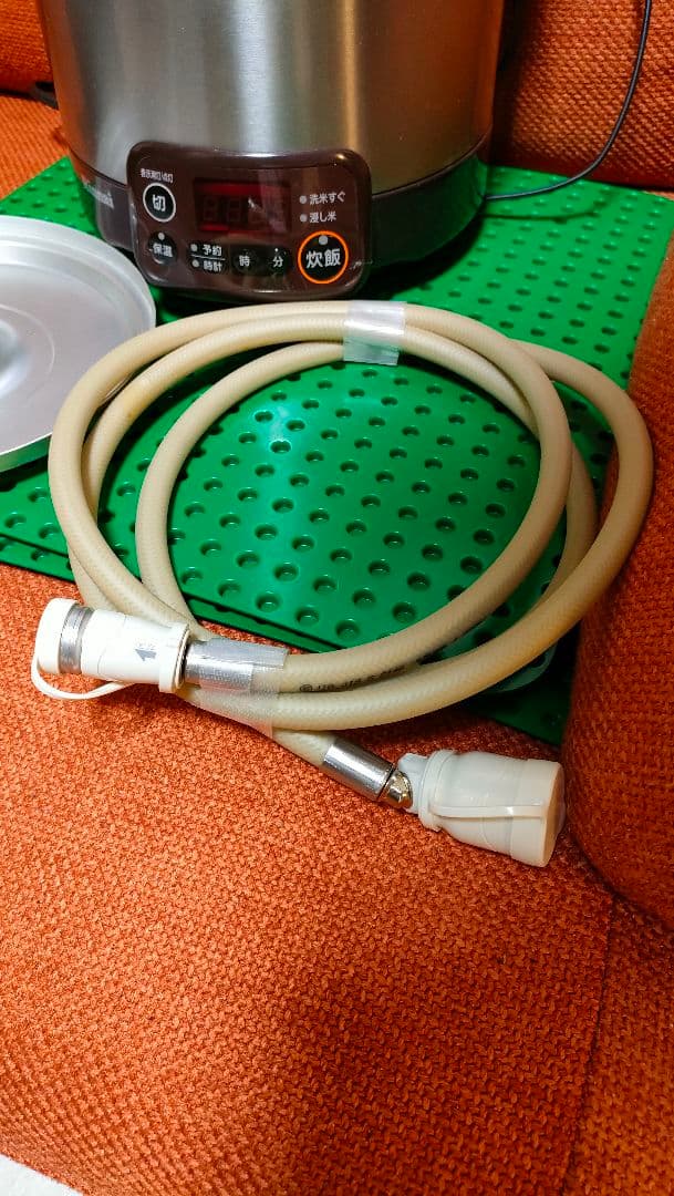 ガス炊飯器 リンナイ こがまる RR-050VMT LPG用 ガスホース付き！