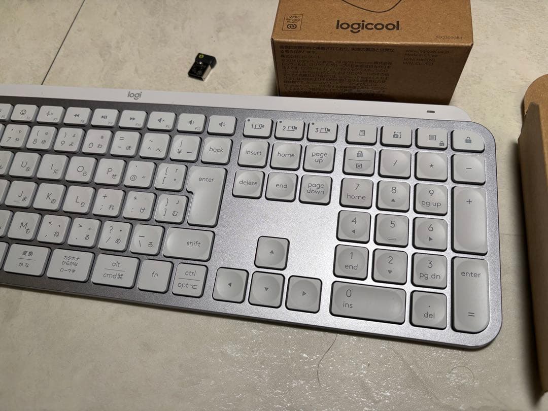 キーボード Logicool MX KEYS s & MASTER 3S