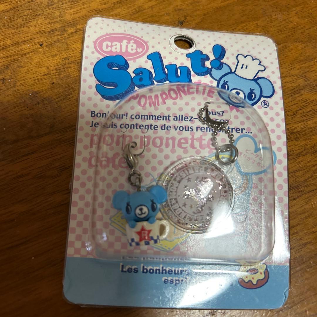 レア！ポンポネット　ミントちゃん、ルッキーちゃんたちのファスナーマスコット