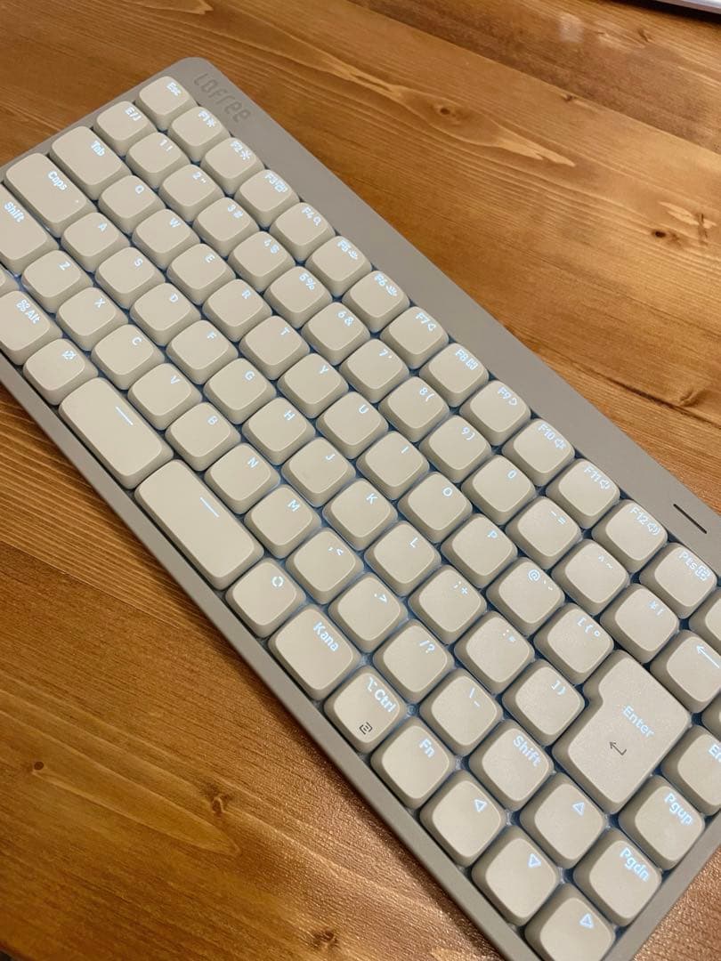 Lofree Flow Lite JIS キーボード 本体　グレー