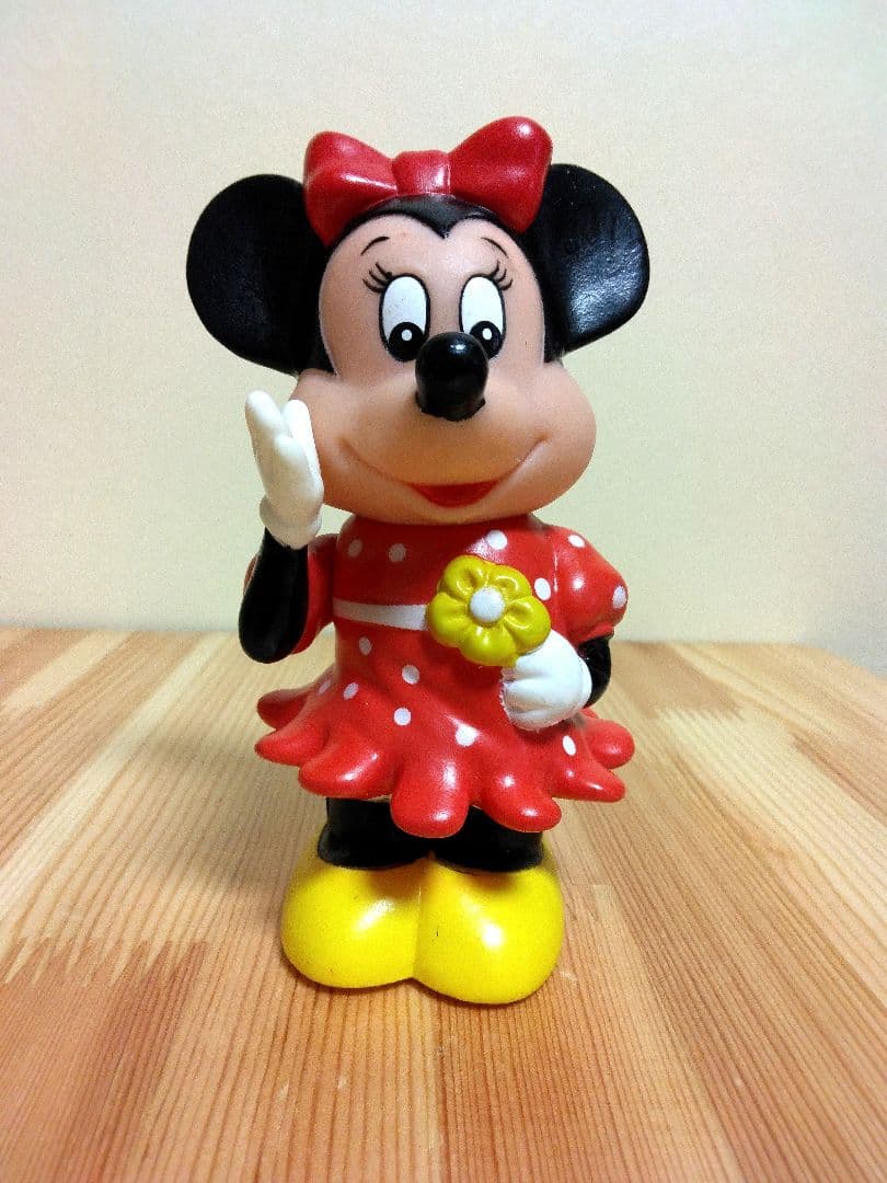 ディズニー ミッキー ミニー 貯金箱 フィギュア レトロ