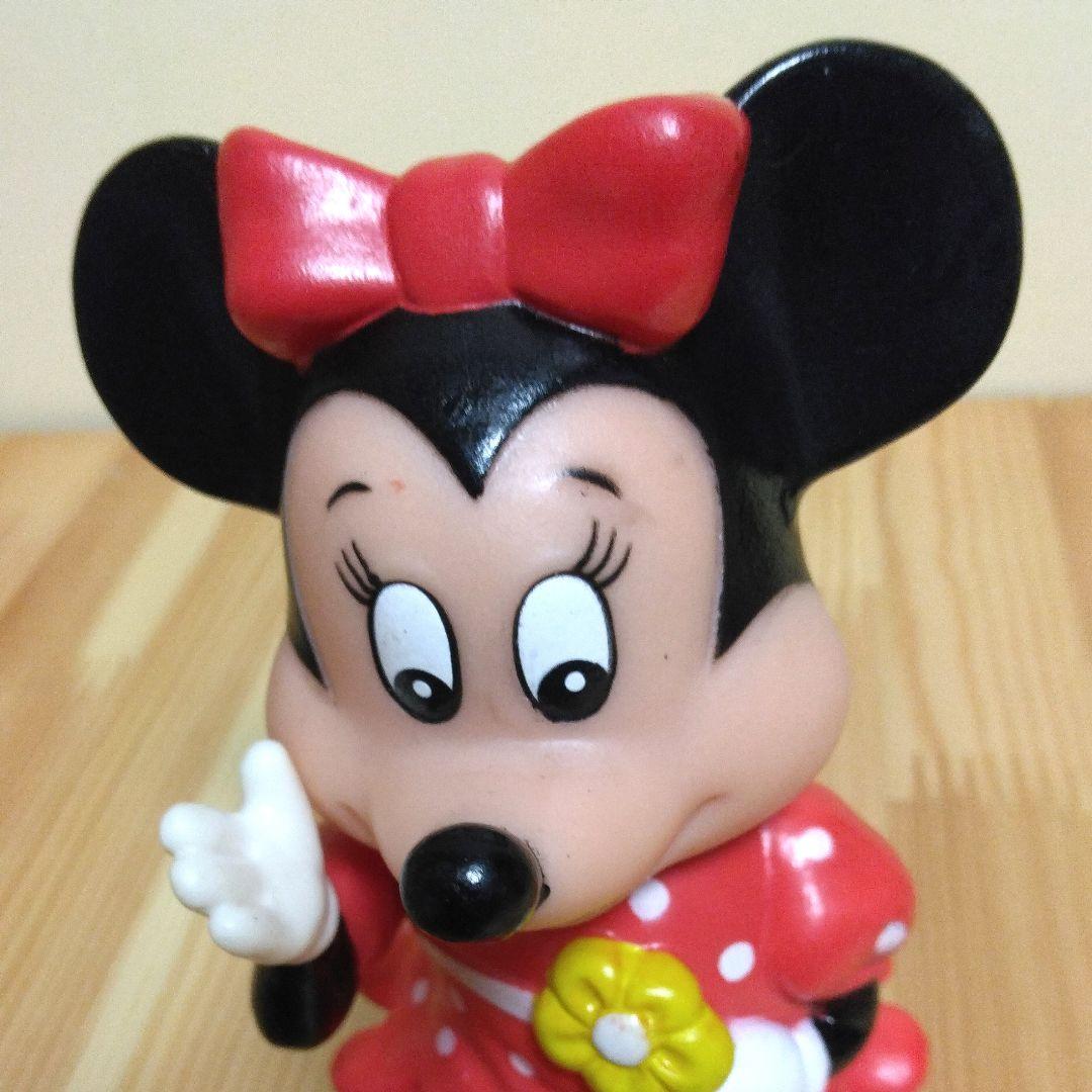 ディズニー ミッキー ミニー 貯金箱 フィギュア レトロ