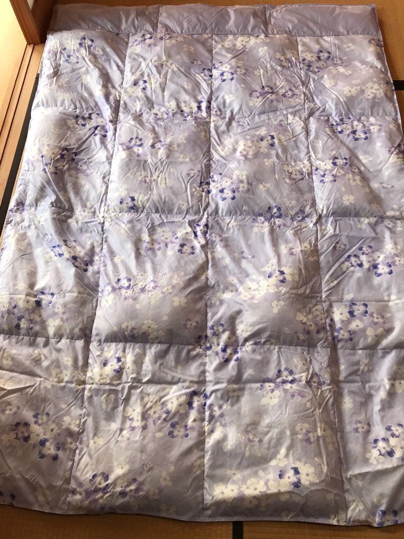 (未使用品)京都西川羽毛肌掛けふとん