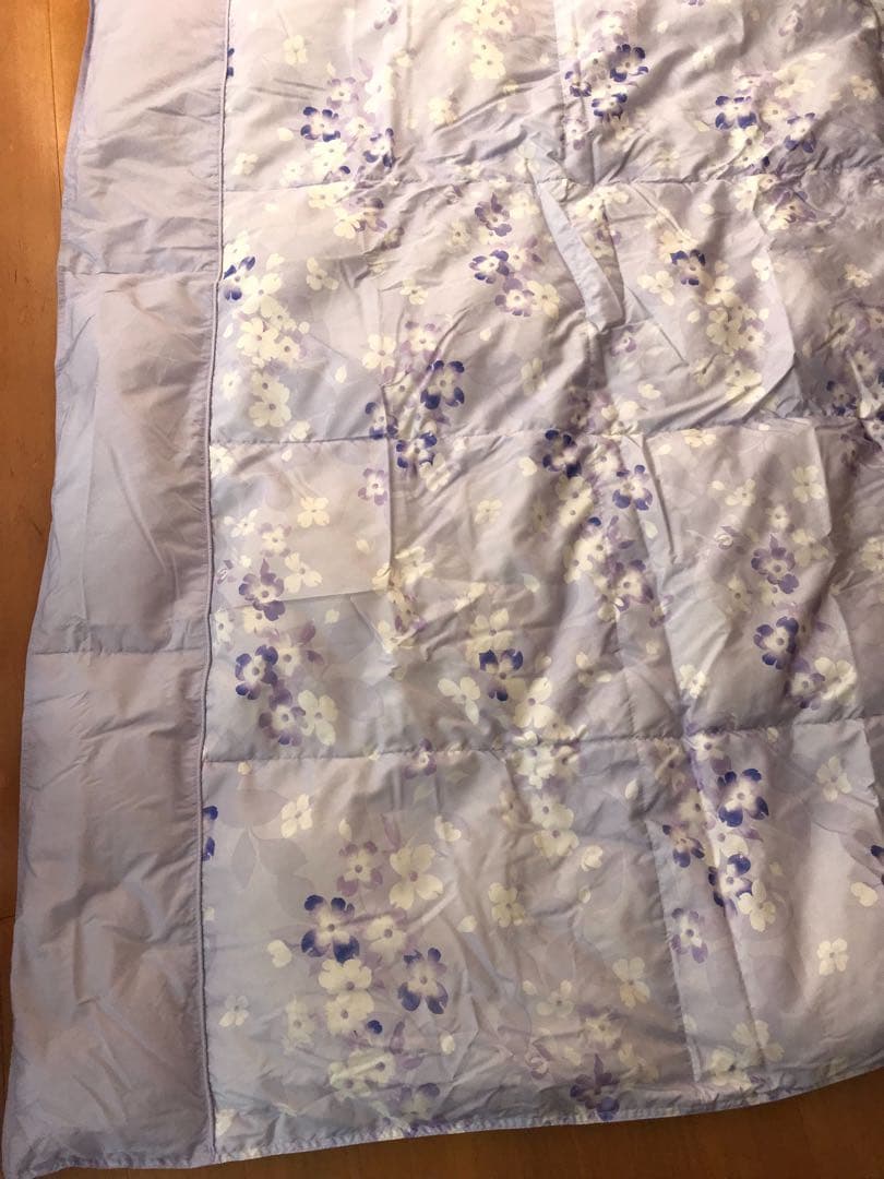 (未使用品)京都西川羽毛肌掛けふとん