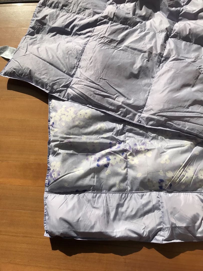 (未使用品)京都西川羽毛肌掛けふとん