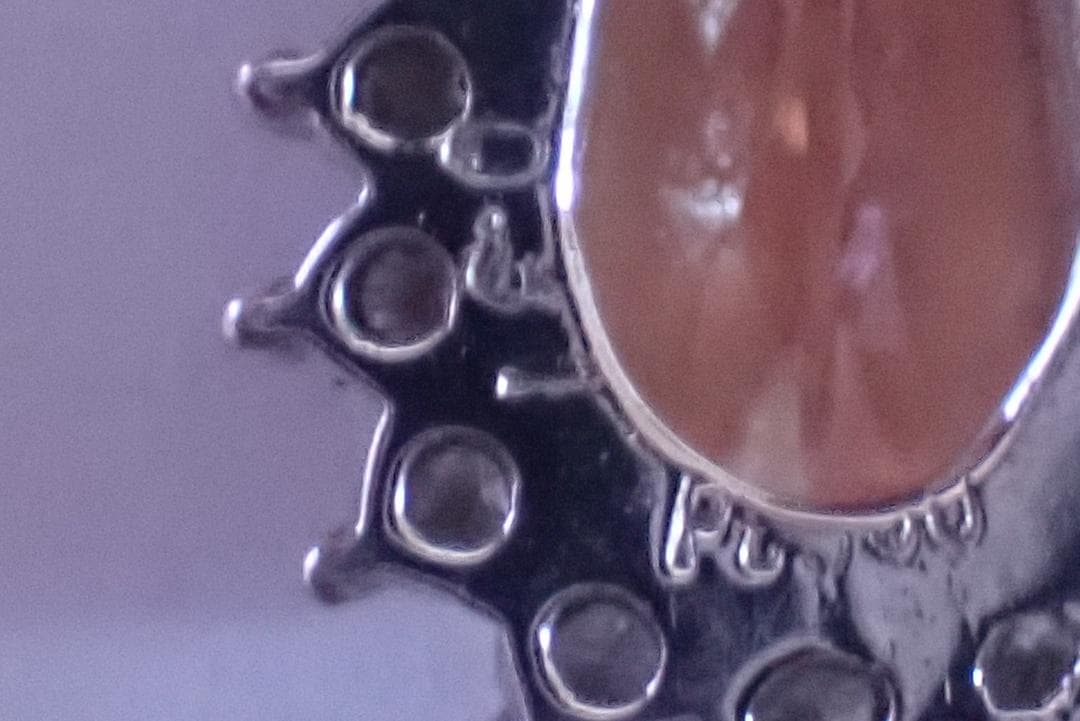 インペリアルトパーズ　ペンダントトップ　2.21ct　D0.31ct　Pt900