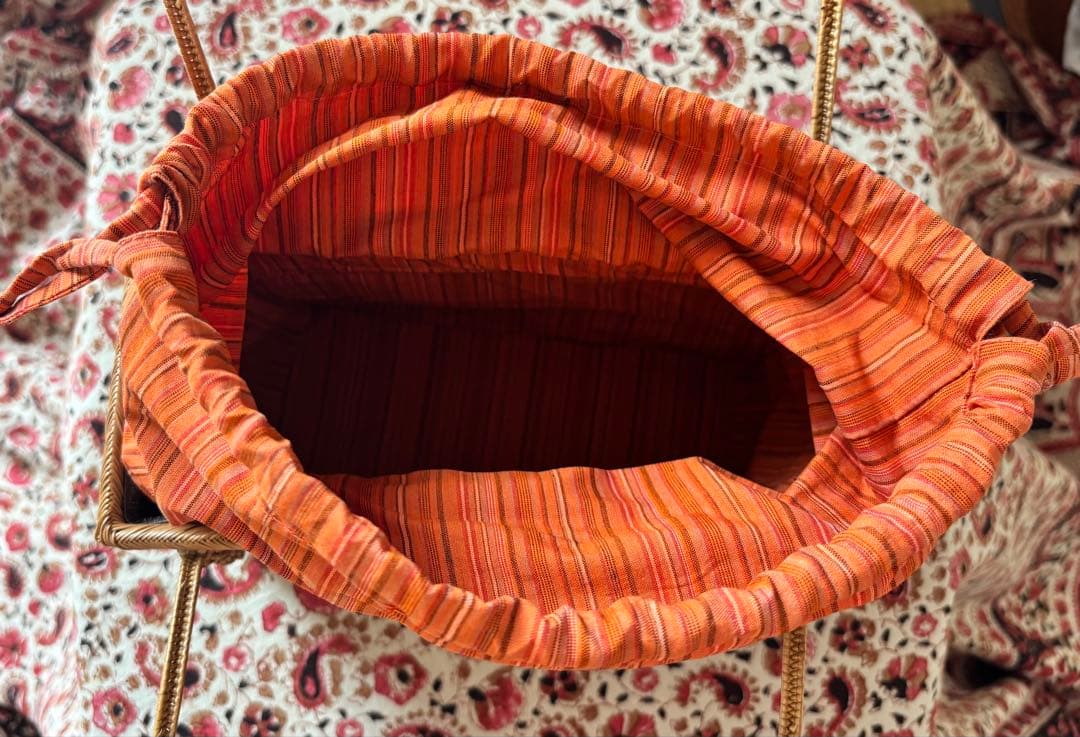 バティック巾着3種付きアタバッグ