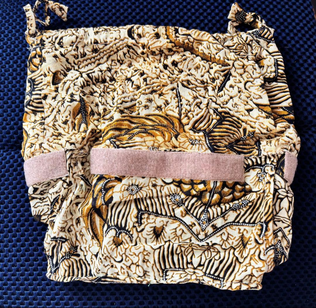 バティック巾着3種付きアタバッグ