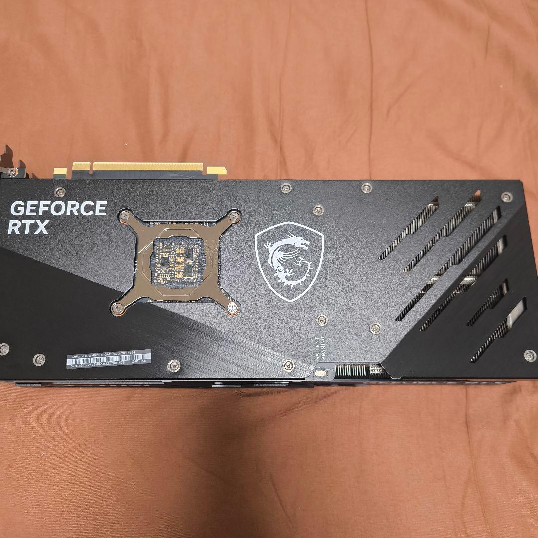 グラフィックボード・グラボ・ビデオカード MSI GeForce RTX 4070 Ti Gaming X TRIO