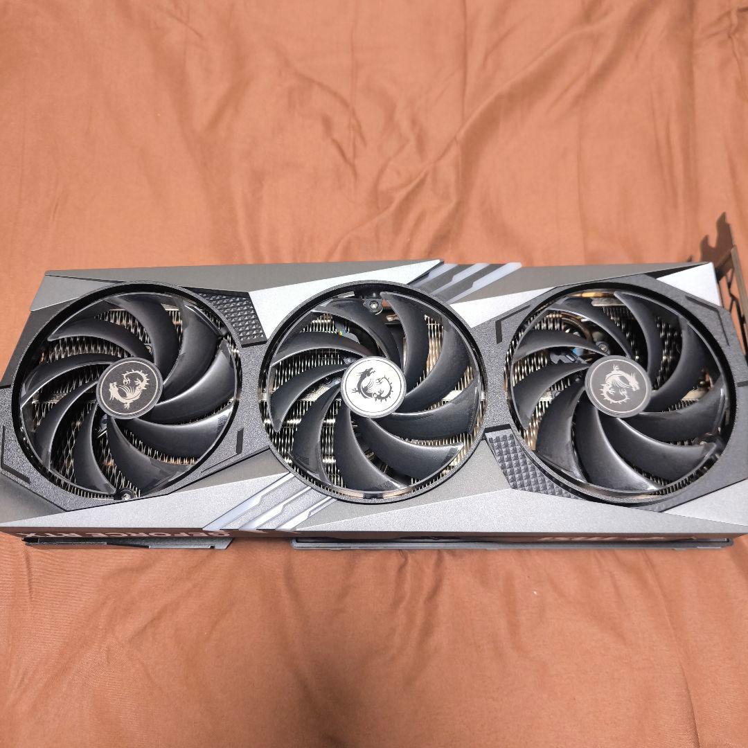 グラフィックボード・グラボ・ビデオカード MSI GeForce RTX 4070 Ti Gaming X TRIO