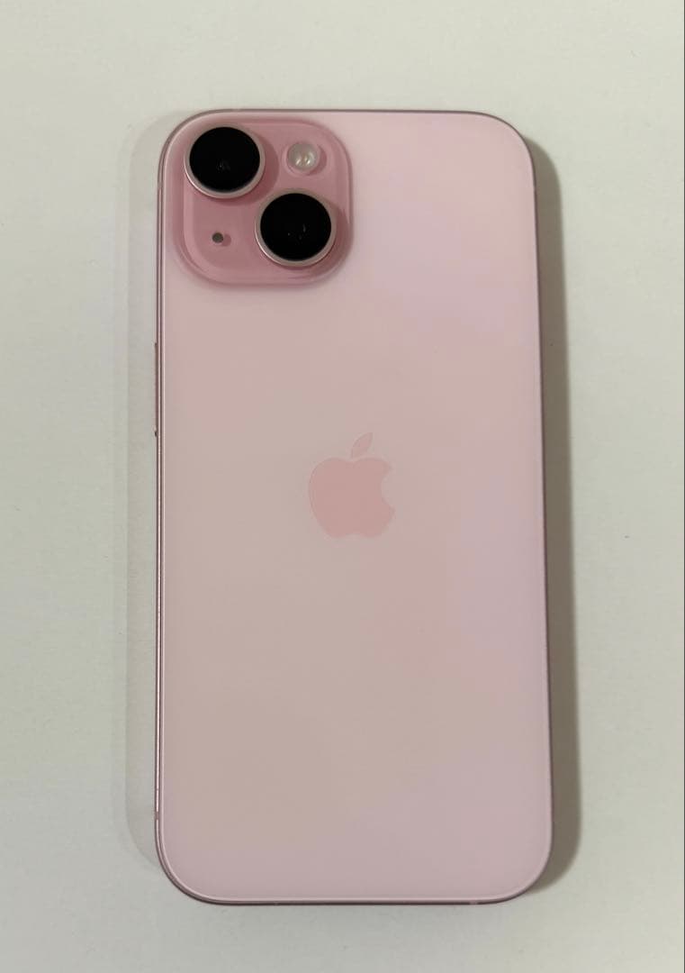 美品　Apple【iPhone15】 ピンク　512GB SIMフリー