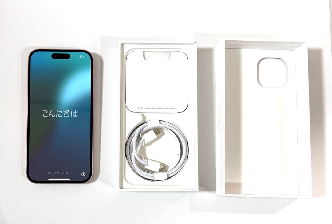 美品　Apple【iPhone15】 ピンク　512GB SIMフリー