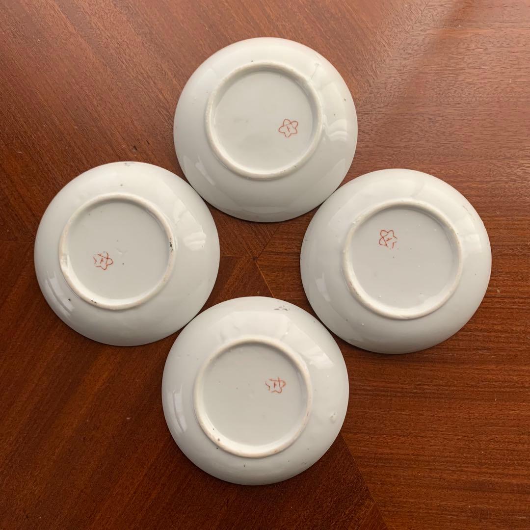 古伊万里　染錦　金彩　レトロ　ヴィンテージ アンティーク　プレート　皿