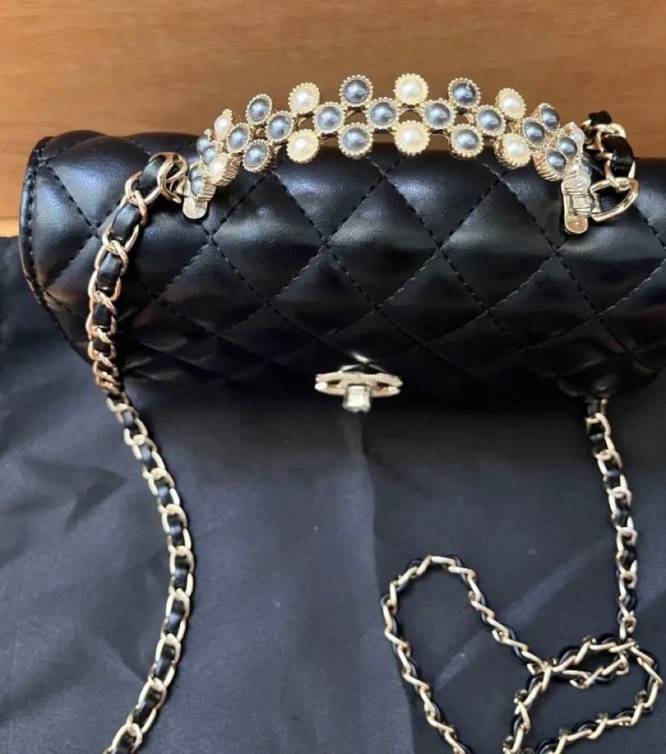 CHANEL✨ノベルティ✨チェーンショルダーウォレットバッグ✨新品未使用