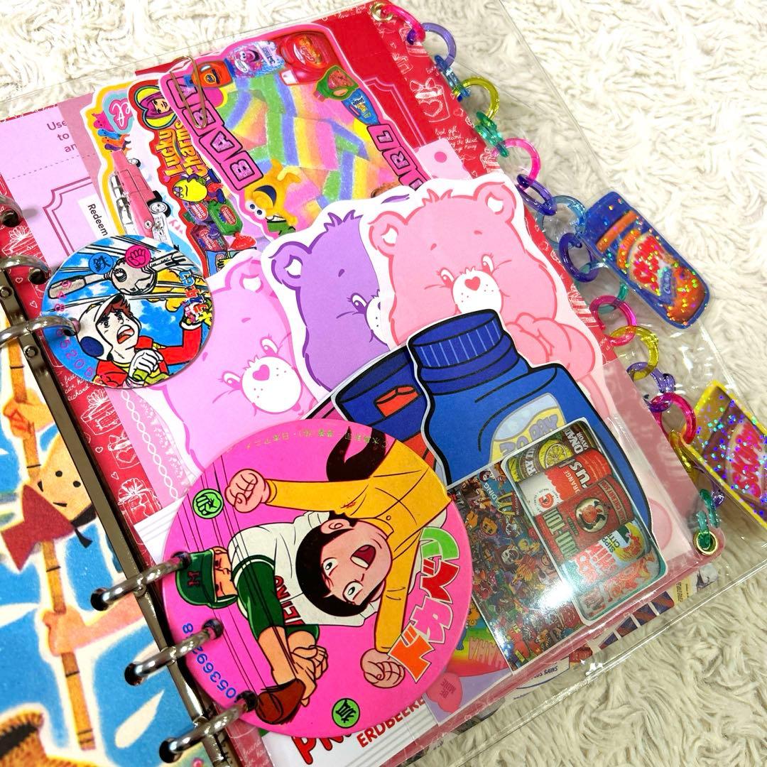 1046 おすそ分けファイル　A5クリアバインダー おもちゃ箱『特大号』