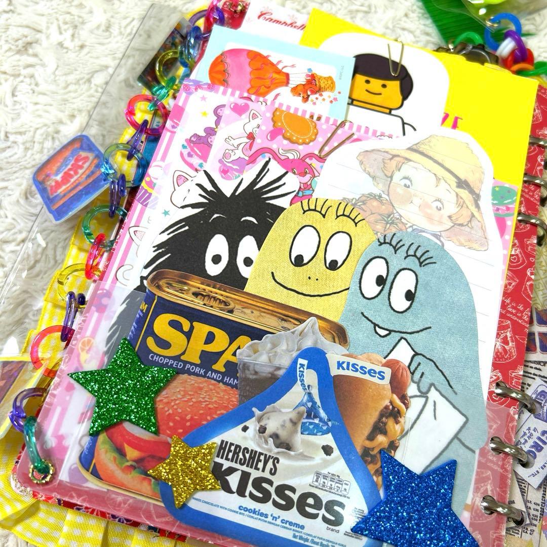 1046 おすそ分けファイル　A5クリアバインダー おもちゃ箱『特大号』