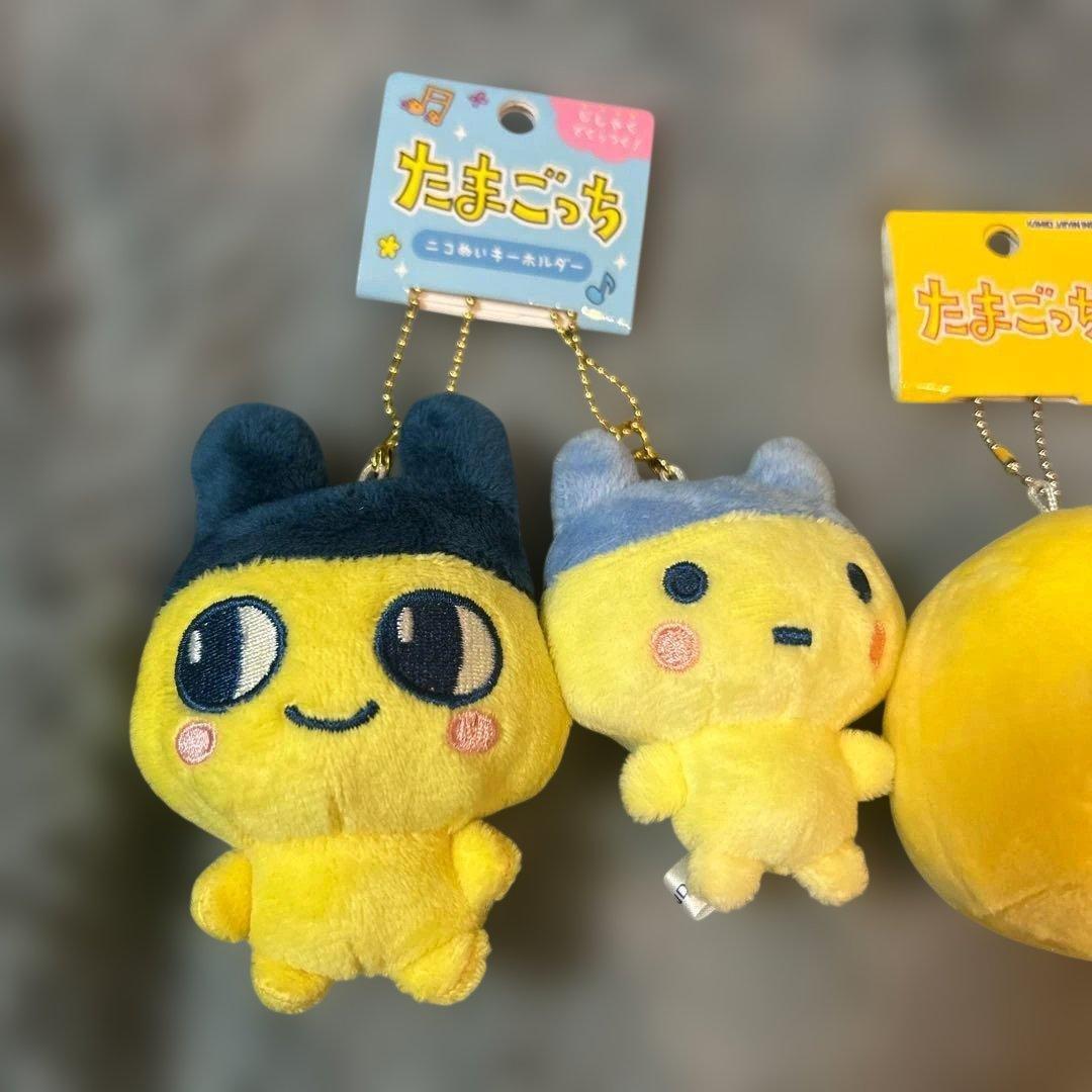 正規品新品未使用　たまごっち　ニコぬいキーホルダー　まめっち　みみっち　まるっち