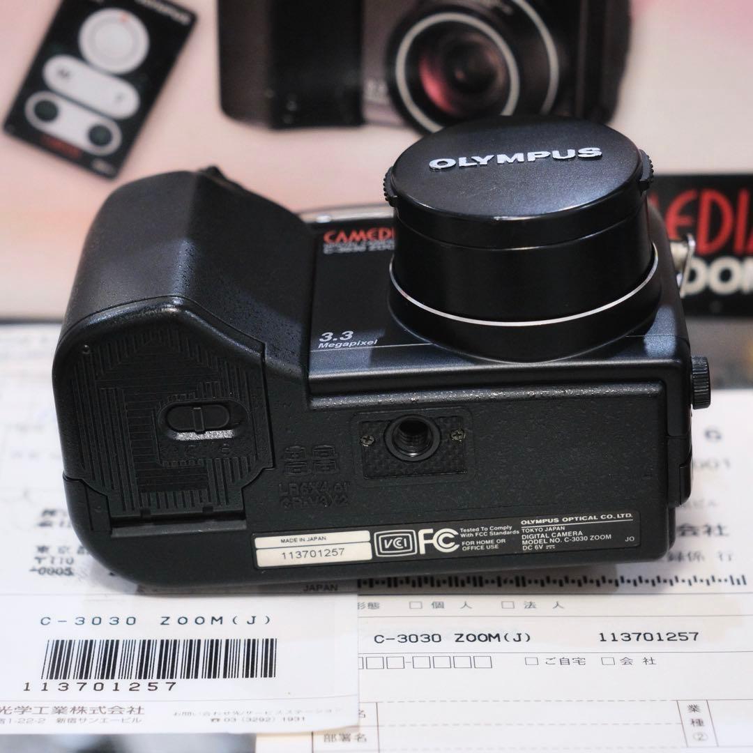 極美品 箱付き 平成レトロ Y2K OLYMPUS C-3030 ZOOM
