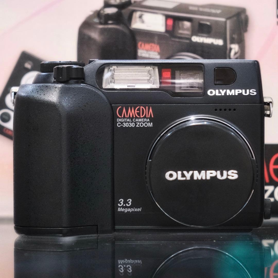 極美品 箱付き 平成レトロ Y2K OLYMPUS C-3030 ZOOM
