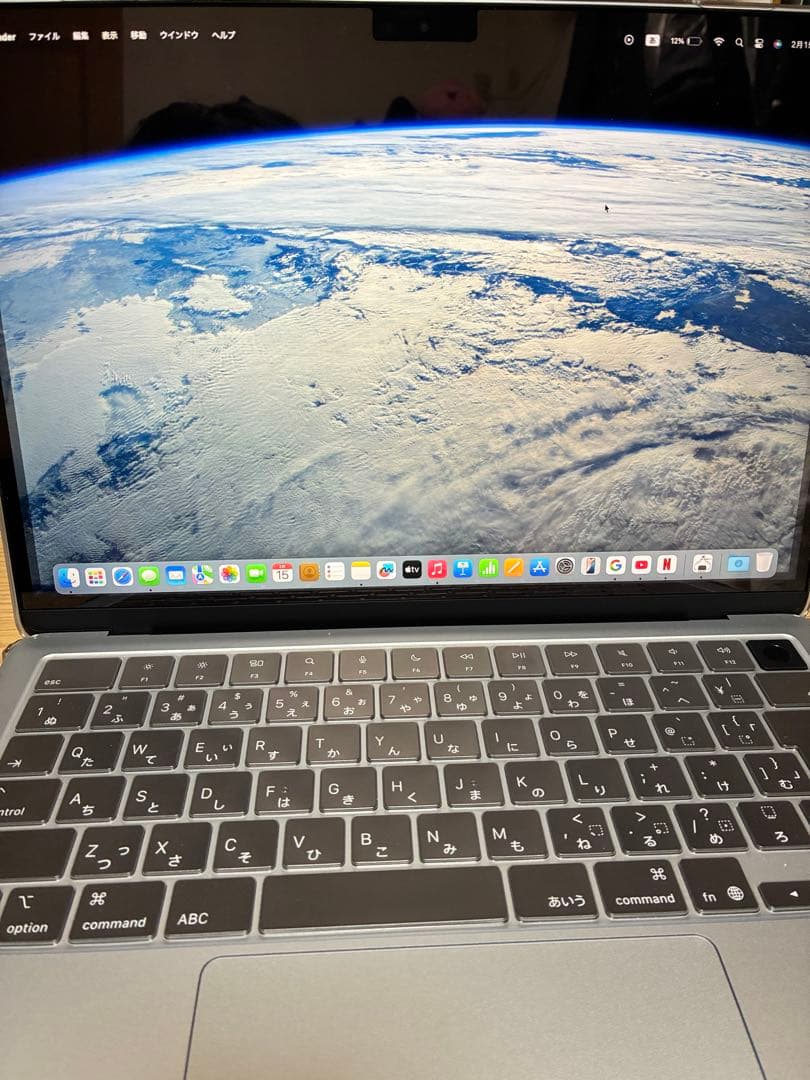 MacBook Air M4 256GB 16GBメモリ　スカイブルー