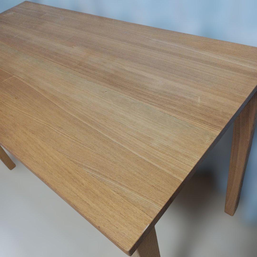 無印良品　木製デスク オーク材　MUJI　良品計画　廃盤品