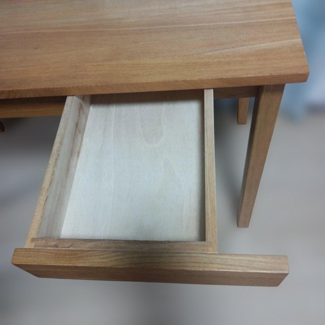 無印良品　木製デスク オーク材　MUJI　良品計画　廃盤品