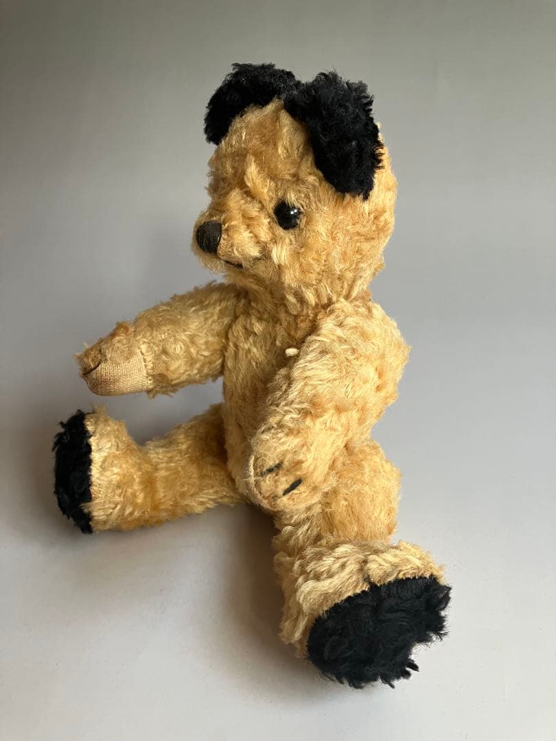 アンティーク　小さめスーティー　テディベア　SOOTY Teddy Bear