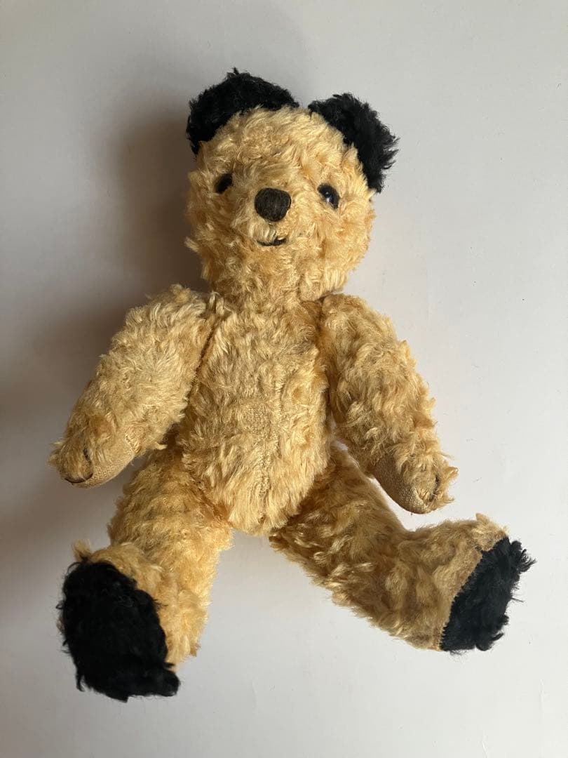 アンティーク　小さめスーティー　テディベア　SOOTY Teddy Bear
