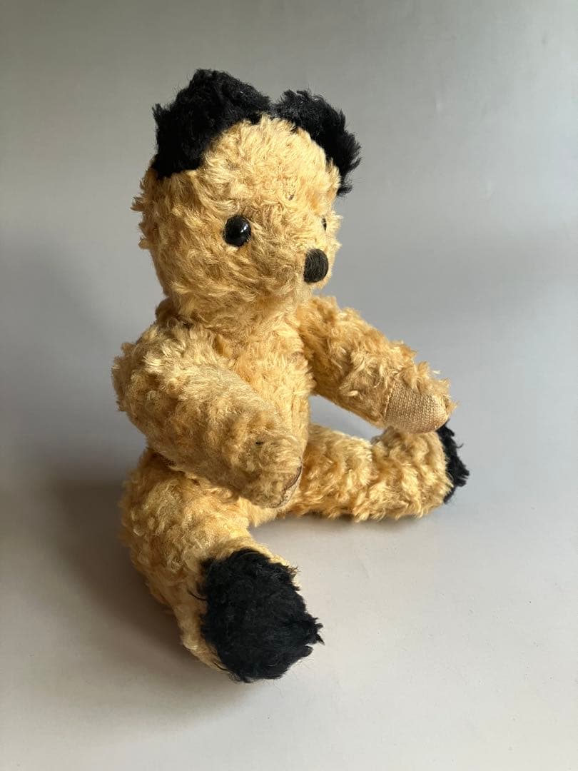 アンティーク　小さめスーティー　テディベア　SOOTY Teddy Bear