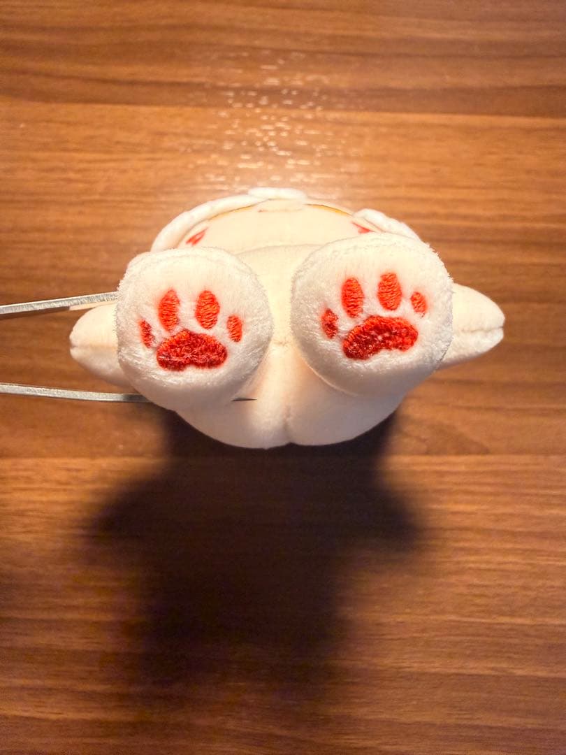 無属性ぬいぐるみ　約10cm 狐モチーフ