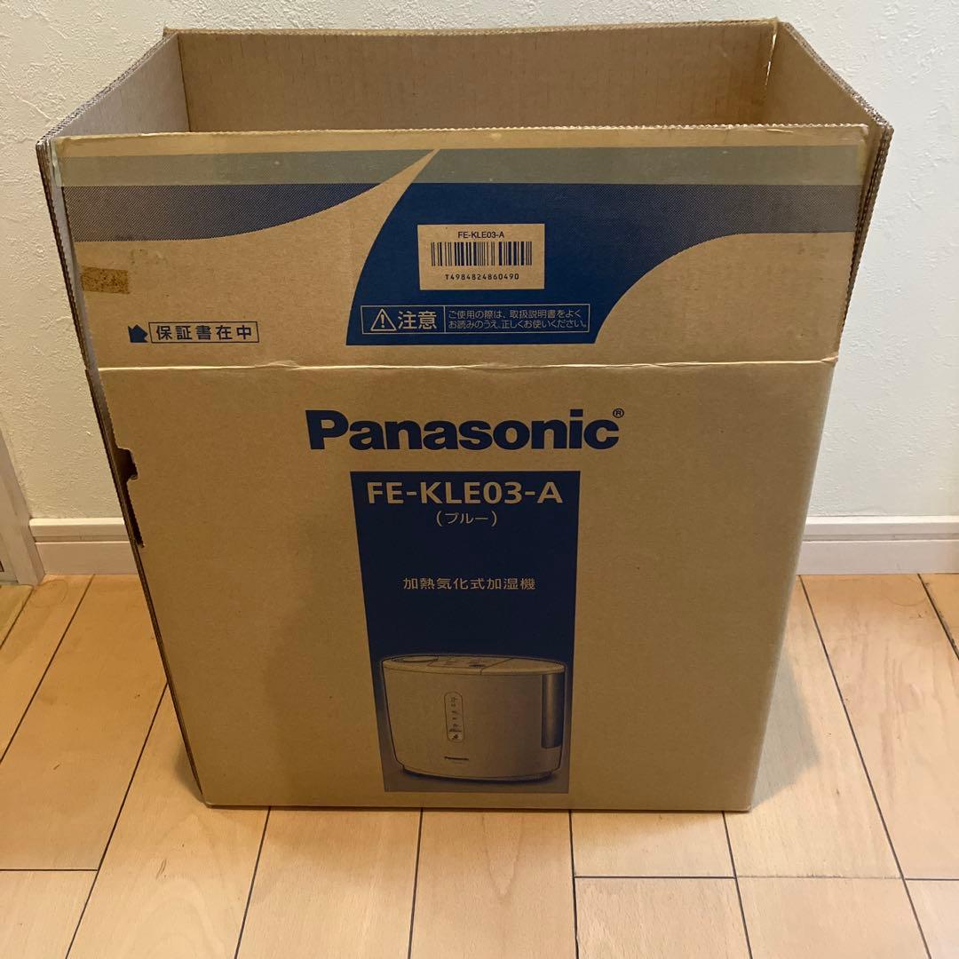 【新品・未使用品】Panasonic 加熱気化式 加湿器 FE-KLE03-A