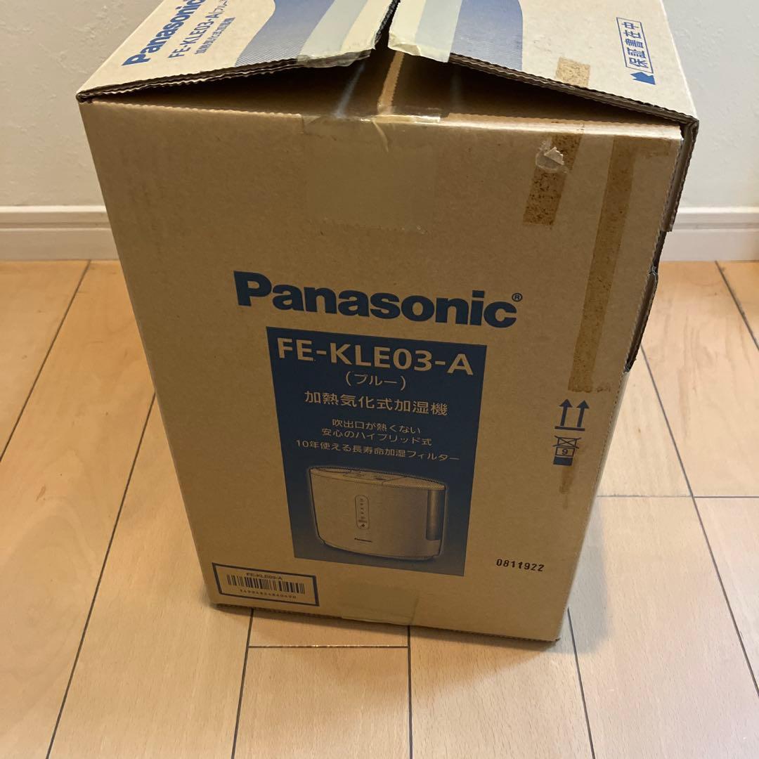 【新品・未使用品】Panasonic 加熱気化式 加湿器 FE-KLE03-A