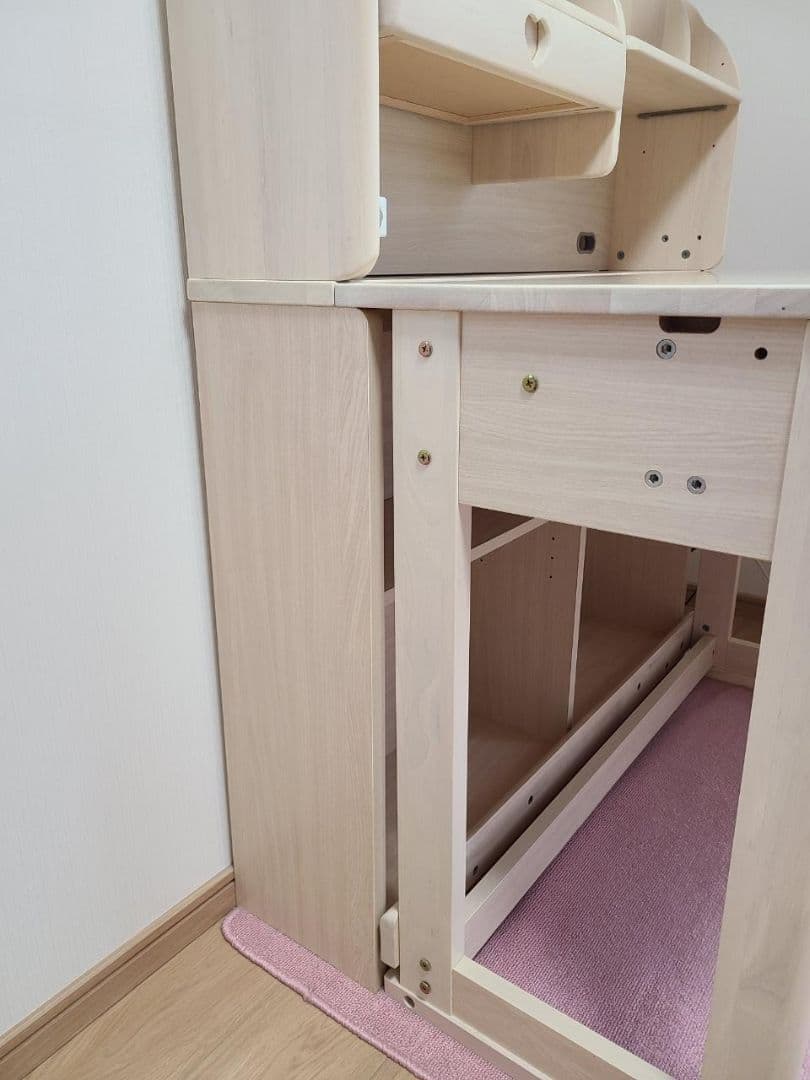 ❶KOIZUMI学習デスクセット・学習机 (ライト付き)【❶～❸セット購入必須】