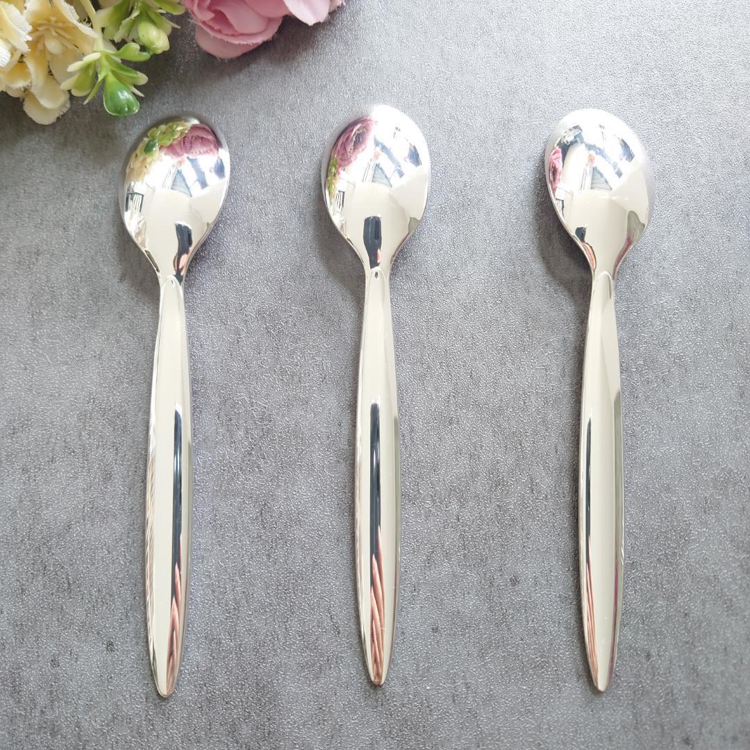 希少 美品 クリストフル ドロップ コーヒースプーン 3点