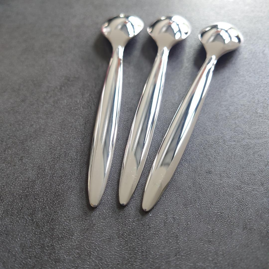 希少 美品 クリストフル ドロップ コーヒースプーン 3点