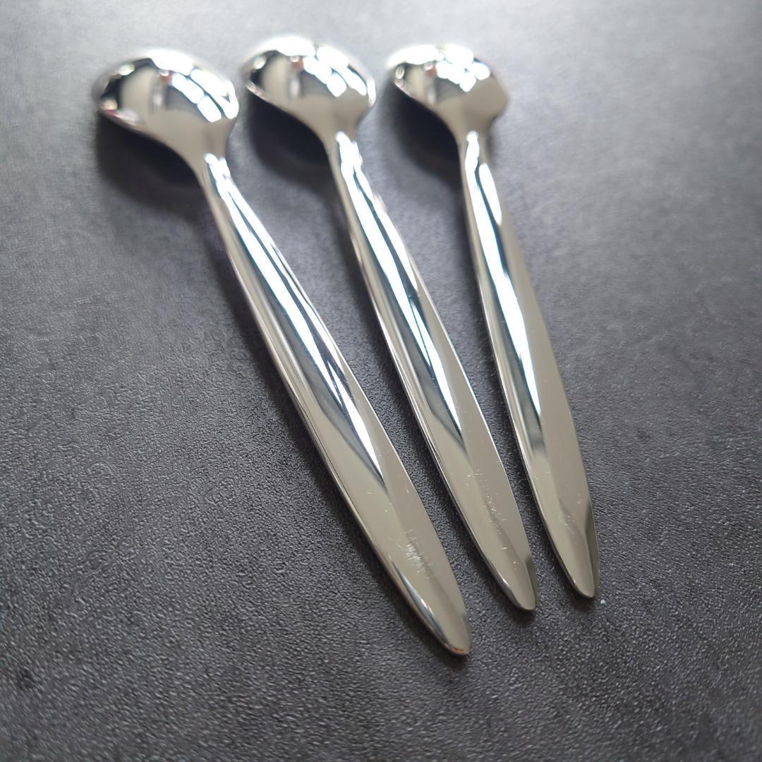 希少 美品 クリストフル ドロップ コーヒースプーン 3点