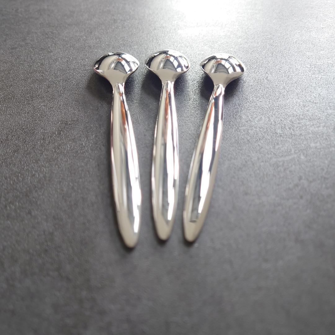 希少 美品 クリストフル ドロップ コーヒースプーン 3点