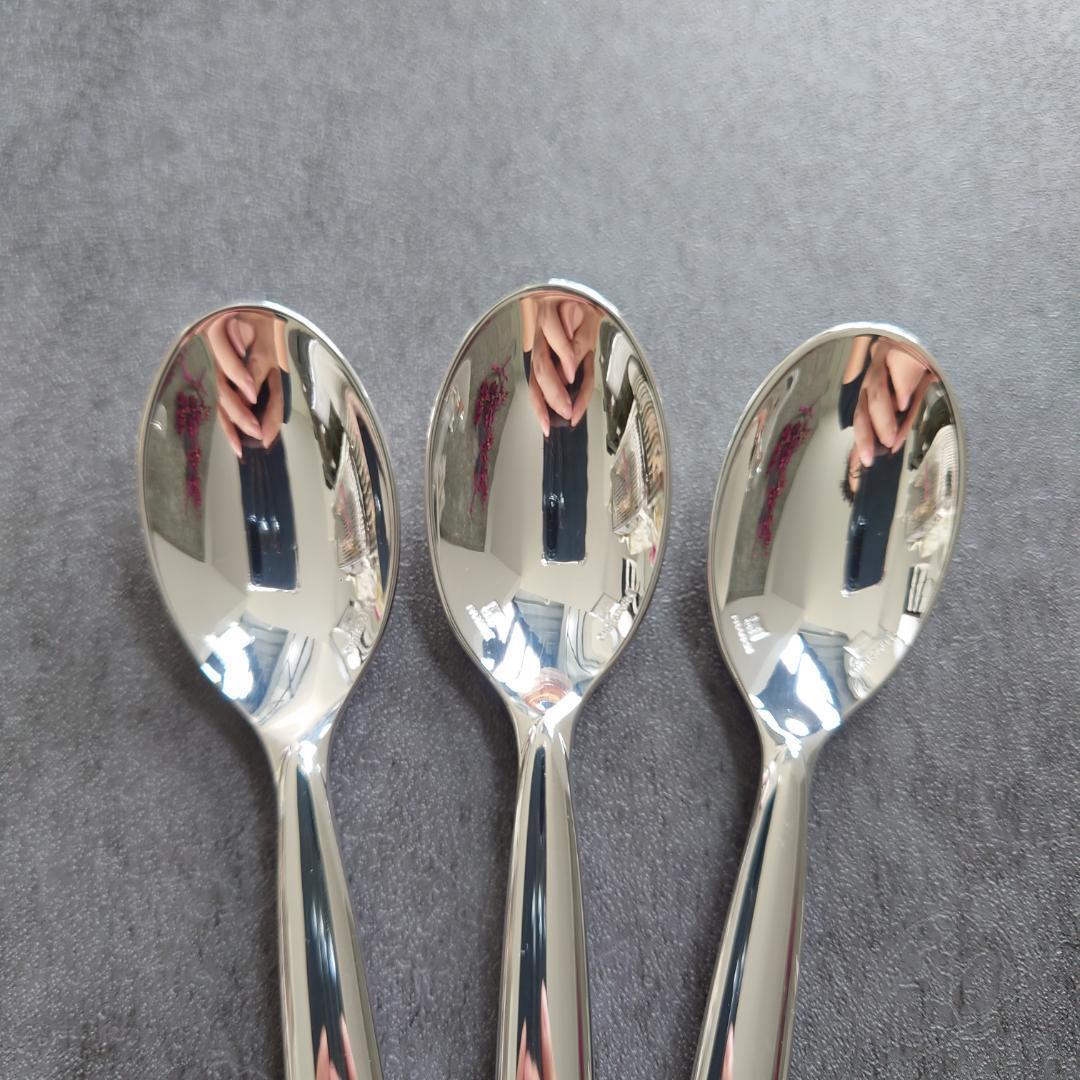 希少 美品 クリストフル ドロップ コーヒースプーン 3点